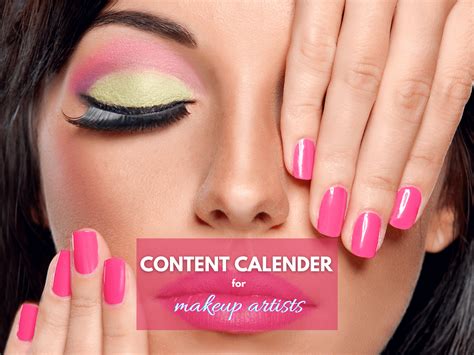 Content Calendar For Makeup Artists Aarti Desk
