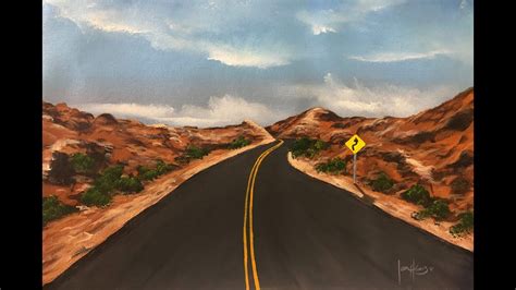 338 Outback Highway How To Paint In Acrylic Youtube