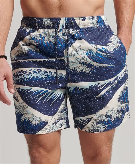 Superdry Hawaiian Recycled Swim Shorts Mens Sale Mens View All