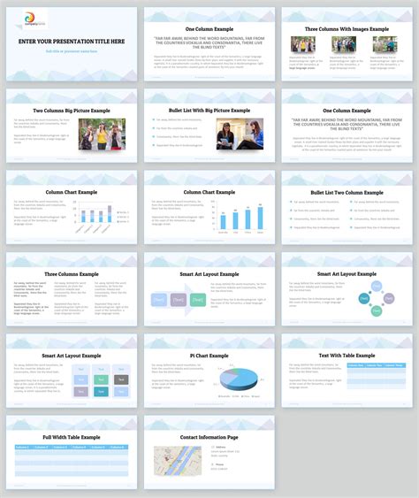 Powerpoint Template Simple Professional Powerpoint Art