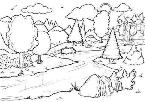 Desene Cu Paduri De Colorat Imagini și Planșe De Colorat Cu Padure