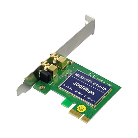 Maybe you would like to learn more about one of these? 300Mbps Wireless N WIFI PCI Network Adapter Card Lan Dongle + Antenna Desktop PC-in Network ...