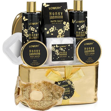 Lovery Bath And Body T Honey Jasmine Scent Deluxe 12pc Bath Set Oriental Trading