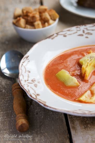Vegan Tomato Artichoke Soup Vegalicious Recipes
