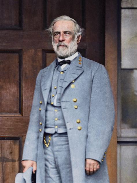 Robert E Lee A Colonel In The Us Army And A General In The Cs Army