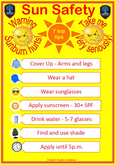 Chesswood Junior School Sun Safety