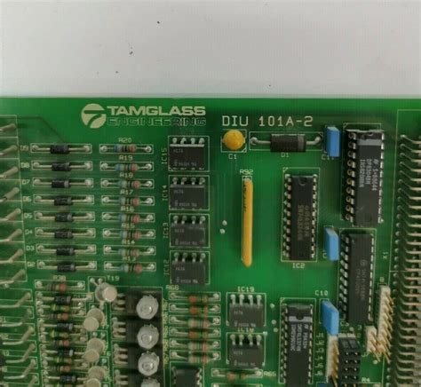 Used Tamglass Diu A Control Board Diu Orbit Surplus