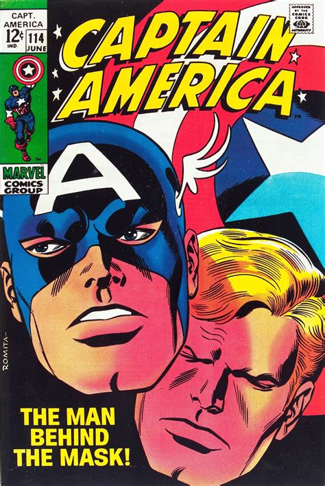 The Dork Review Robs Room Captain America 114 By John Romita Sr