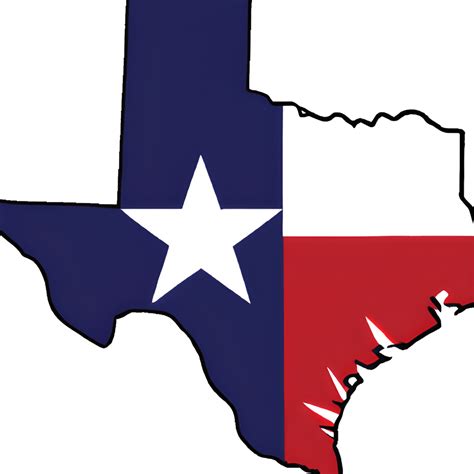 Texas Flag Outline · Creative Fabrica