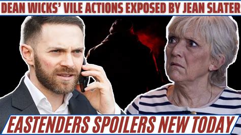 EastEnders: Police: Dean Wicks' Vile Actions Exposed by Jean Slater