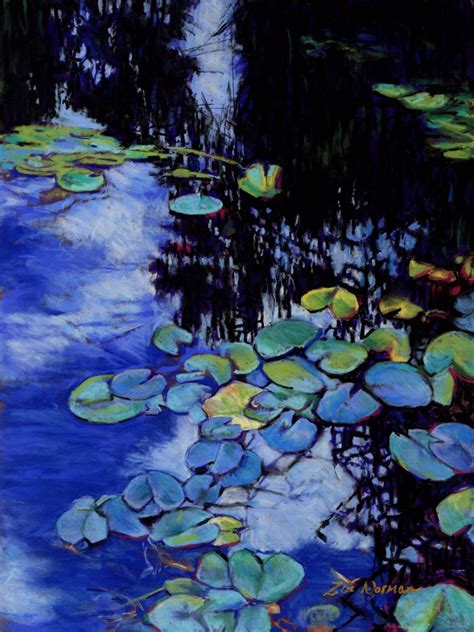 Monets Garden Lily Pads Artfinder