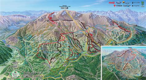 Mammoth Mountain Ski Trail Map