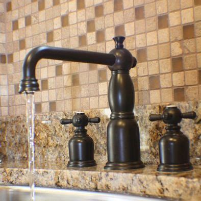 Kitchen wet bar bathroom basin sink faucet oil rubbed bronze single hole enf387. Granite with Rubbed Bronze fixtures | Bronze kitchen ...