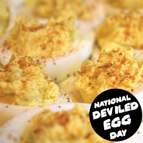 National Deviled Egg Day November 2 2020 Deviled Eggs Food Breakfast