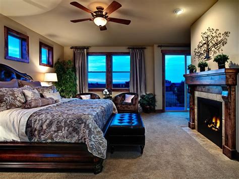 Master Bedroom With Fireplace Old World Bedroom Celebrity Bedrooms