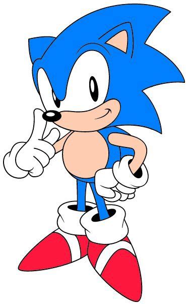 Mi Primer Dibujo De Sonic Clásico Remasterizado Sonic The Hedgehog
