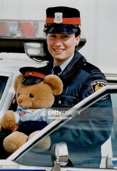 Peel Regional Police Constable Cheryl Wilson Holds One Of Nearly 200