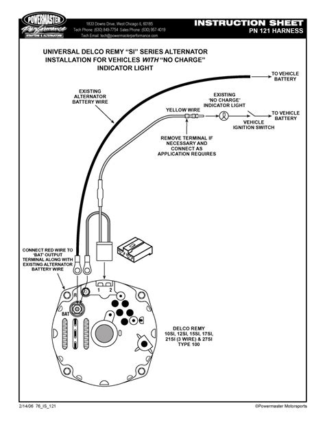 ️gm One Wire Alternator Wiring Diagram Free Download