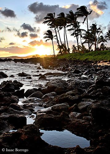 Island Sunset Kauai Hawaii © 2010 Isaac Borrego Hawaii Flickr