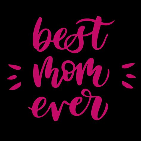 Best Mom Ever Mothers Day Apparel Ts For Mom Fluffy Crate