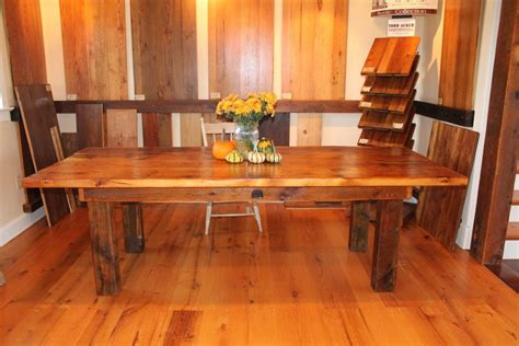 Reclaimed Wood Plank Tables And Countertops Sylvan Brandt