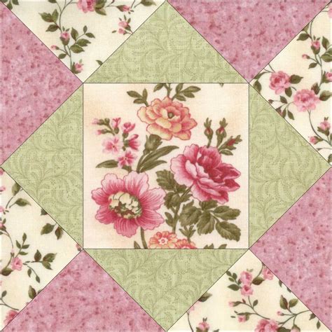 Charlotte Floral Flower Quilt Kit Pre Cut Blocks Floral Quilt