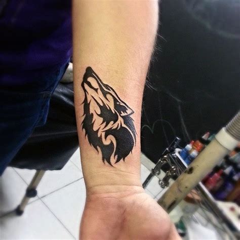Wolf Wrist Tattoo Designs Ideas And Meaning Tattoos For You