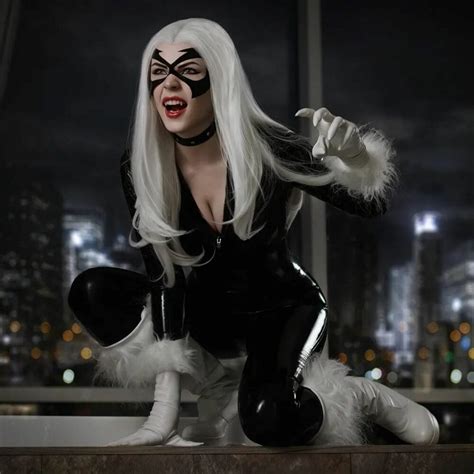 this marvel black cat cosplay will steal your heart bell of lost souls