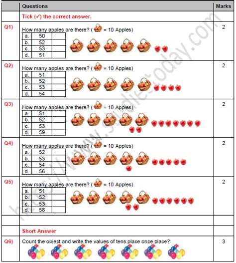 Mathematics worksheets for grade 1 based on international syllabus. CBSE Class 1 Maths Numbers Worksheet Set B