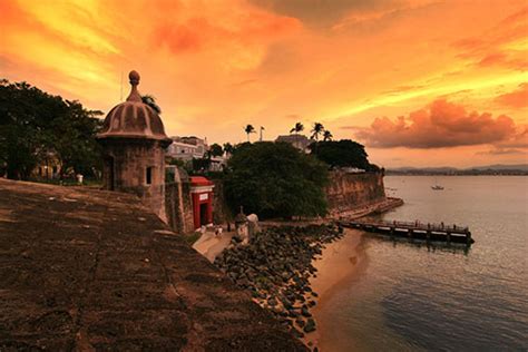 Sunset In San Juan Puerto Rico San Juan Puerto Rico Nov Flickr