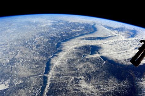 St Lawrence Seaway Beautiful Nasaastronauts The Clouds Coming