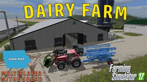 Hauling To New Dairy Farm Iowa Map Ep5 Farming Simulator 2017