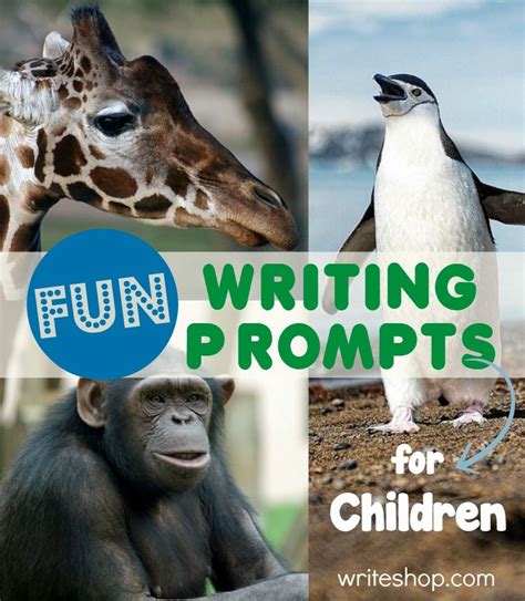 Fun Writing Prompts For Children Fun Writing Prompts Cool Writing