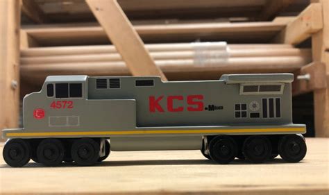 Kansas City Southern Gray C 44 Diesel Engine Toy Train The Whittle