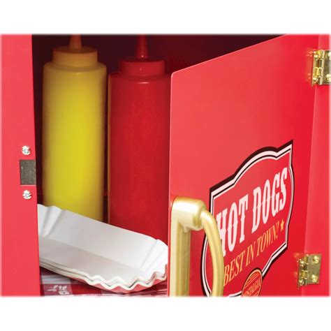 Best Buy Nostalgia Ferris Wheel Cart Hot Dog Cooker Red Hdf510