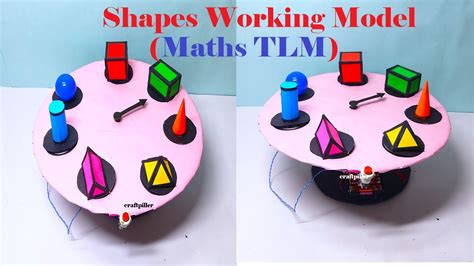 Shapes Working Model3d Maths Project Maths Tlm Volume And Area