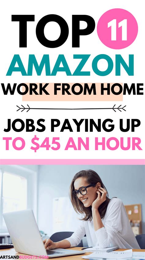 11 Amazon Work From Home Jobs Paying Up To 45 Hr Arts And Budgets
