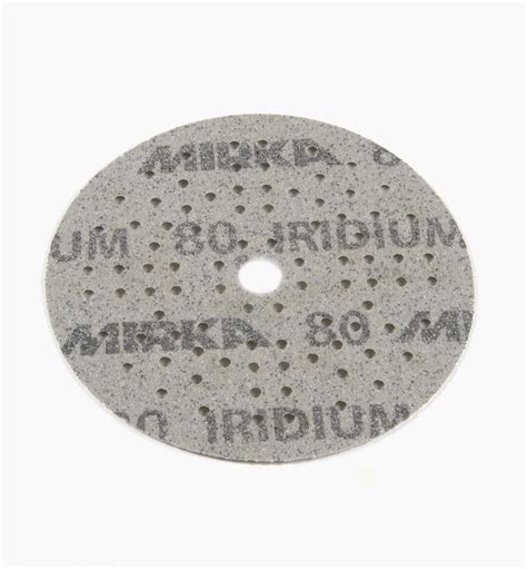 Mirka 5 89 Hole Iridium Grip Discs Lee Valley Tools