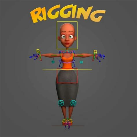 Rigging In 3ds Max Character Rigging 3d Model Character Character