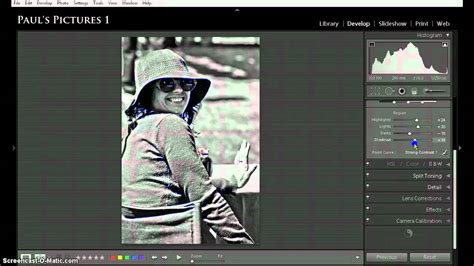 Lightroom Black And White Processing For Street Photography Youtube