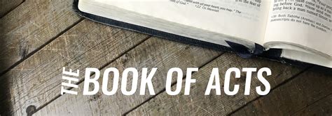 The Book Of Acts