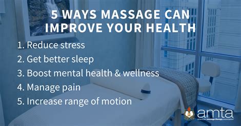 Amta Ways Massage Can Improve Health Santa Barbara Deep Tissue