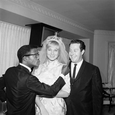 Beautiful Pics Of May Britt And Sammy Davis Jr On Their Wedding Day In