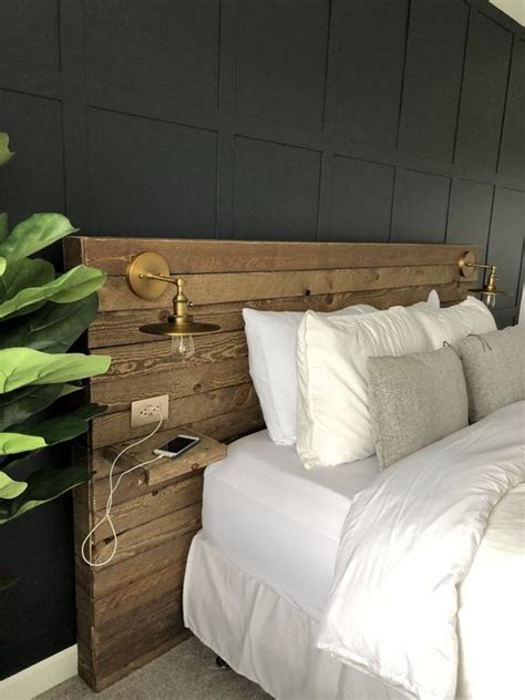 25 Wooden Headboards To Add Coziness To The Room Shelterness