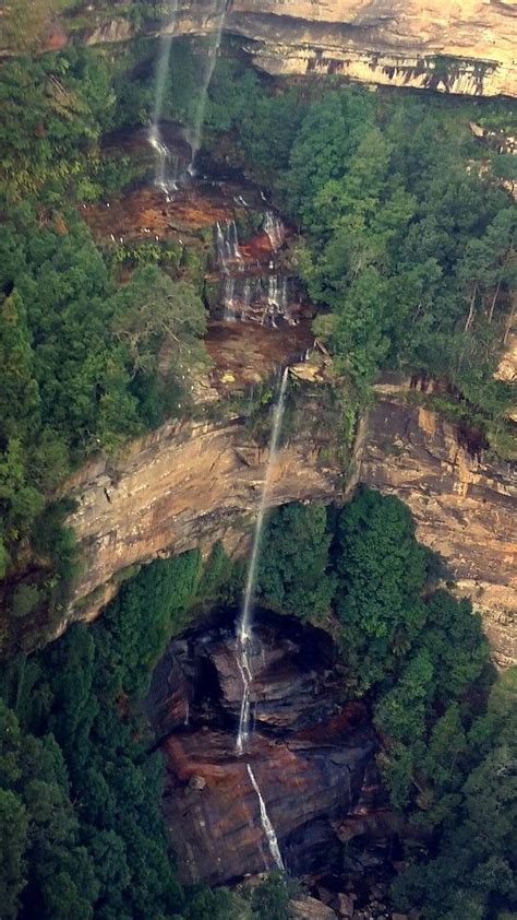 Waterfalls Katoomba Australia Waterfall Photo Outdoor