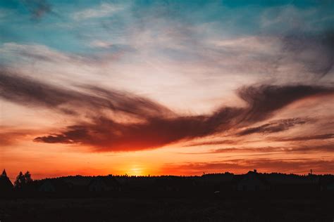 Photo Of Clouds During Golden Hour · Free Stock Photo