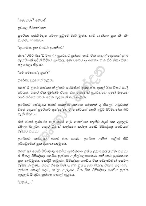 Japura Katha 8 Sinhala Wal Katha