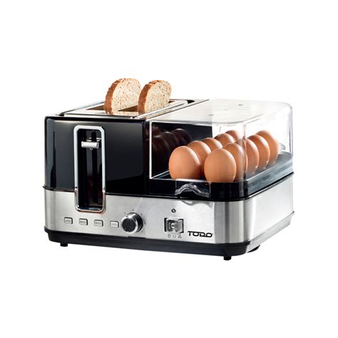 Todo 1400w Breakfast Master Toaster Egg Cooker Grill Plate Bunnings