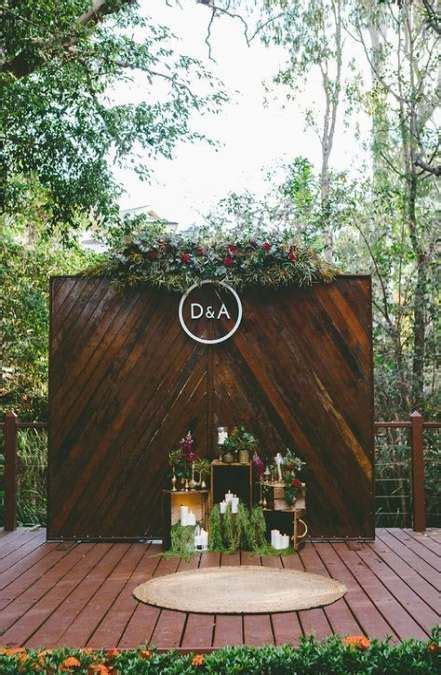 35 Super Ideas Wedding Barn Ceremony Rustic Outdoor Ceremony Backdrop