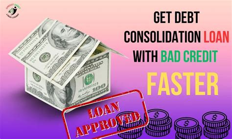 get debt consolidation loan with bad credit 2024 r creditdebit